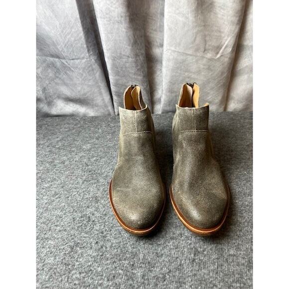 Kork-Ease Skye Distressed Leather Bootie (Women's) - Taupe (Grey) - Sz 6 M - Picture 2 of 9